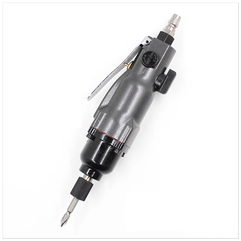 1/4" Pneumatic Screwdriver Straight Hand Screwdriver Torque Adjustable Driver with Screw Bits BC-10H Auto repair tools