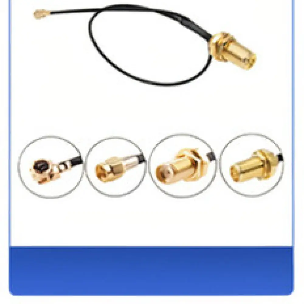 For For Vhrf Radio Communication Adapter N To UHF RF Coaxial Connector Audio Video Interconnect Accessory Signal Cable