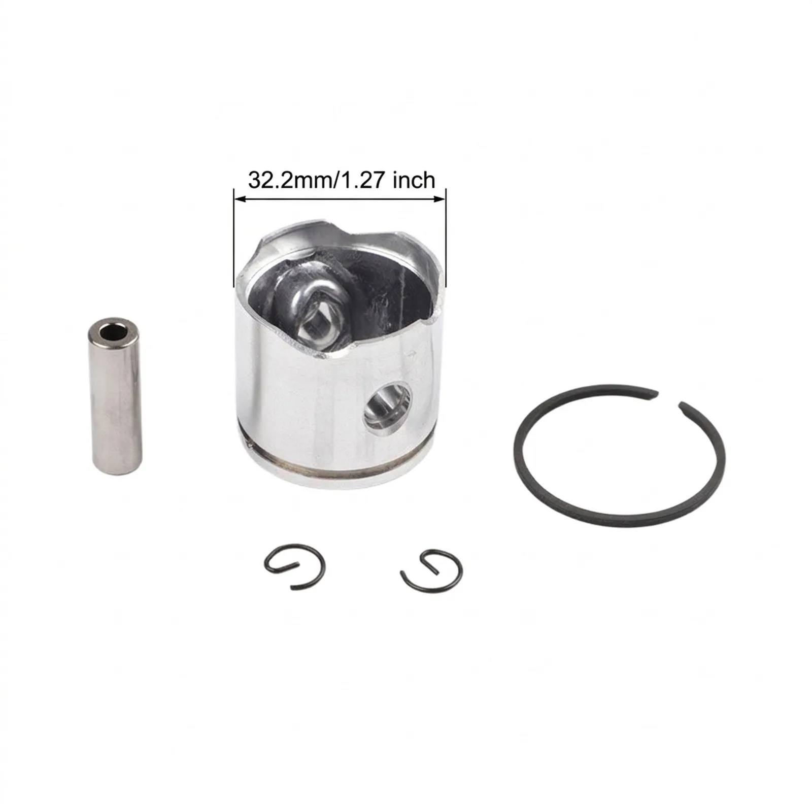 6 Pcs 32.2mm Cylinder Kit A130000550 For ECHO TC-210 HC-150 HC-155 Trimmer Engine Parts Replacement Accessories
