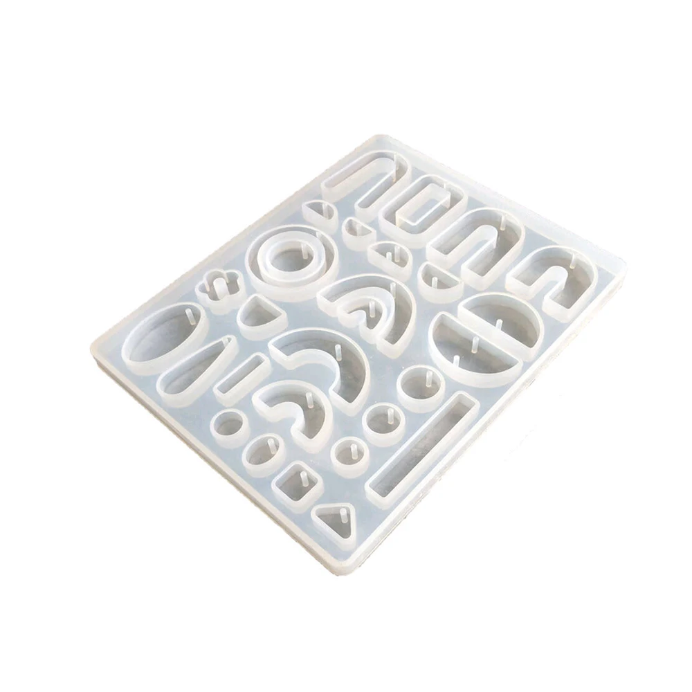 Silicone Earring Pendant Mold Resin Casting Mould DIY Epoxy Making Jewelry Molds