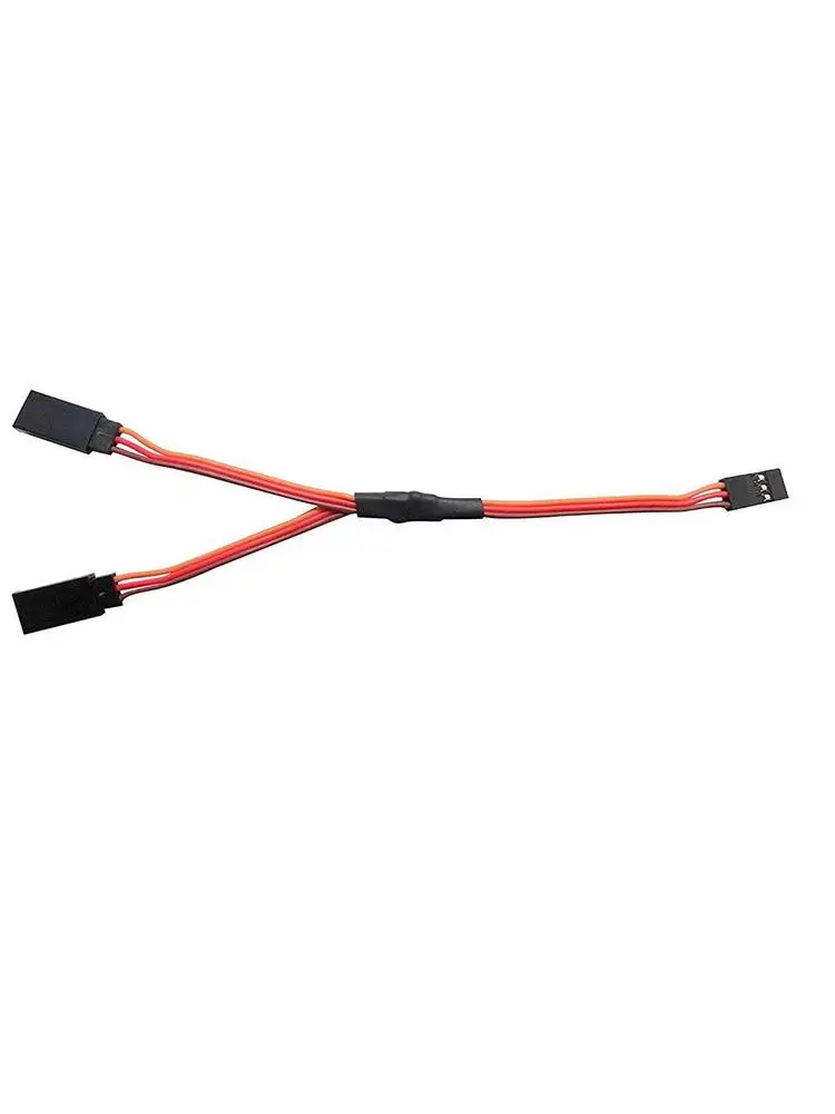 Câble d'extension de servo à 3 broches JR, séparateur en Y de 150mm, connecteur double moteur pour avion/hélicoptère Futaba RC, accessoires