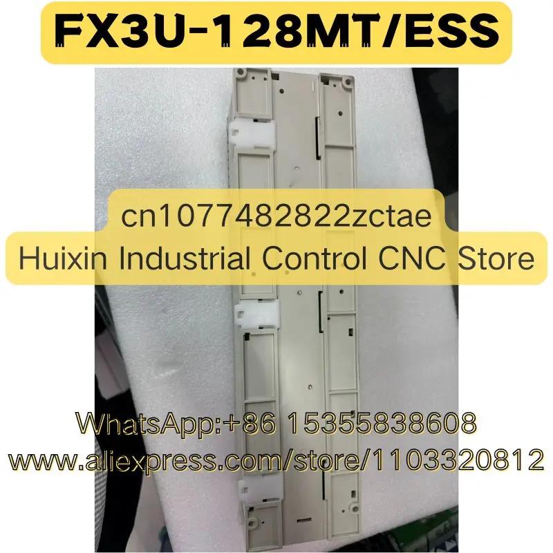 Second-hand PLC Programmable Controller FX3U-128MT/ESS FX3U-128MT ESS Normal Function Tested OK