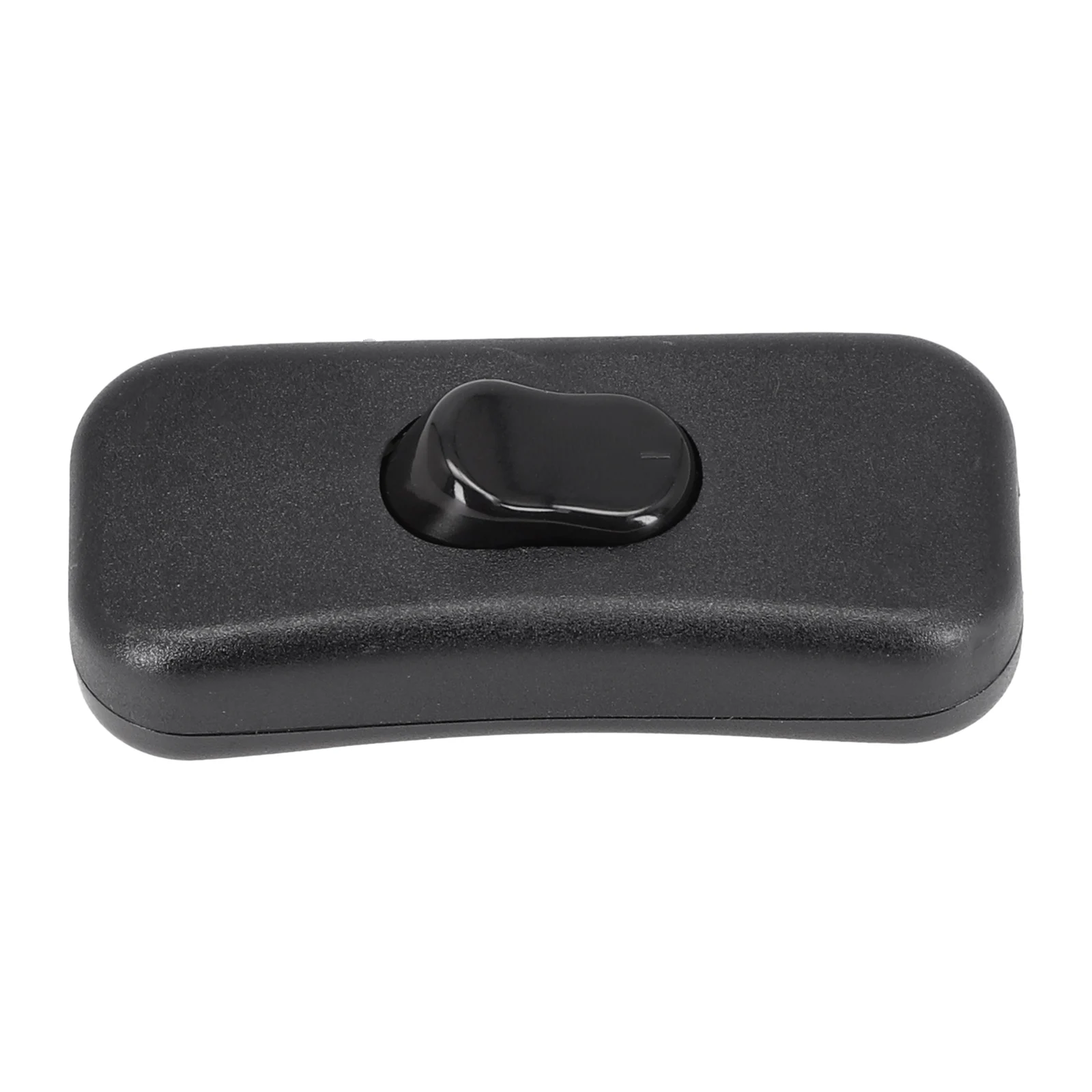 White Transparent Rocker Switch In Line Switch ON OFF Plastic Table Side Lamp Bedside Lamp Switch High Quality