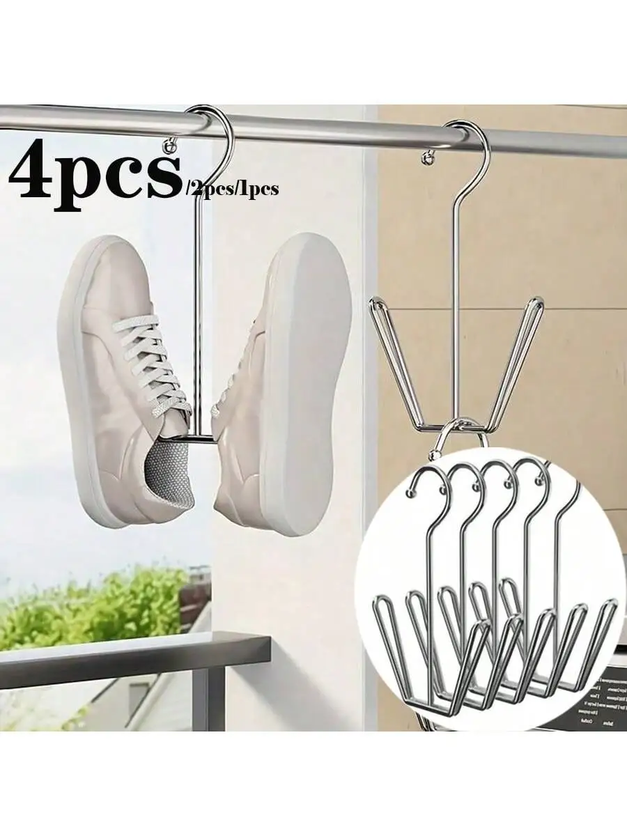 Schuhe Trocknen Rack Schuh Display Haken Schuhe Trocknen Rack Edelstahl Schuhe Aufhänger Für Schrank Organisation