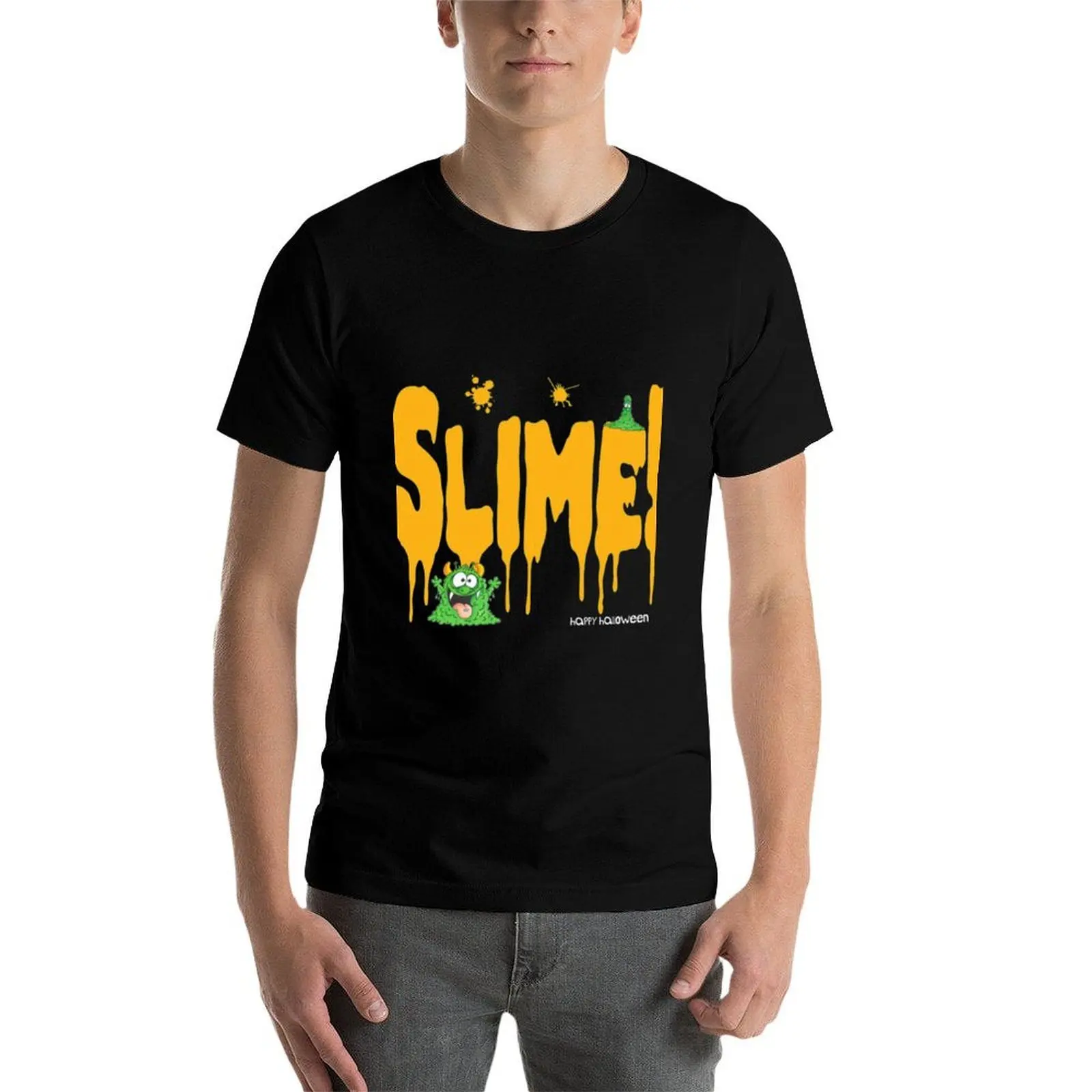 

Halloween Slime!!! T-Shirt t shirts for man pack white t shirt man casual T-Shirt
