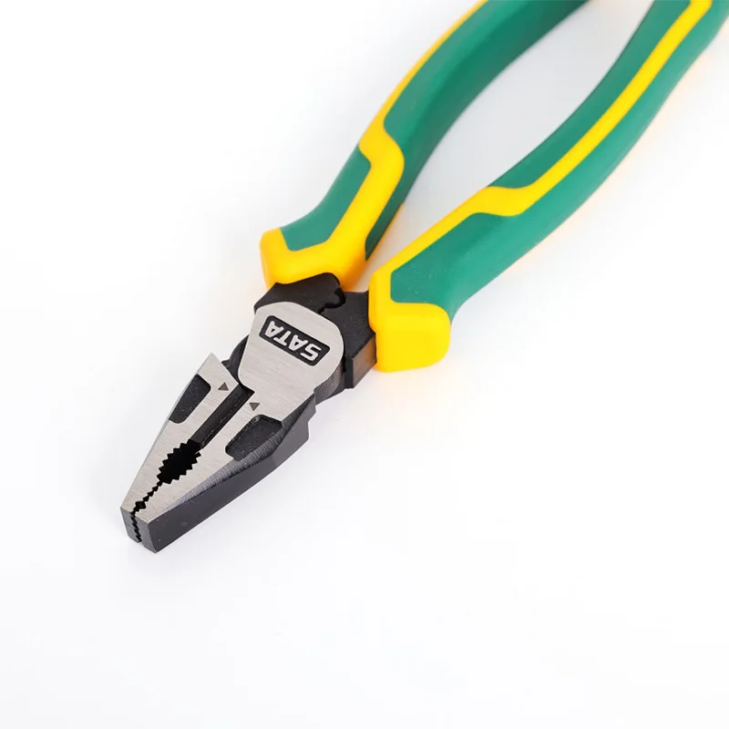 Sata 70323D Tool Industrial Grade Labor-Saving Steel Wire Tiger Multi-Purpose Steel Wire Pliers 8“