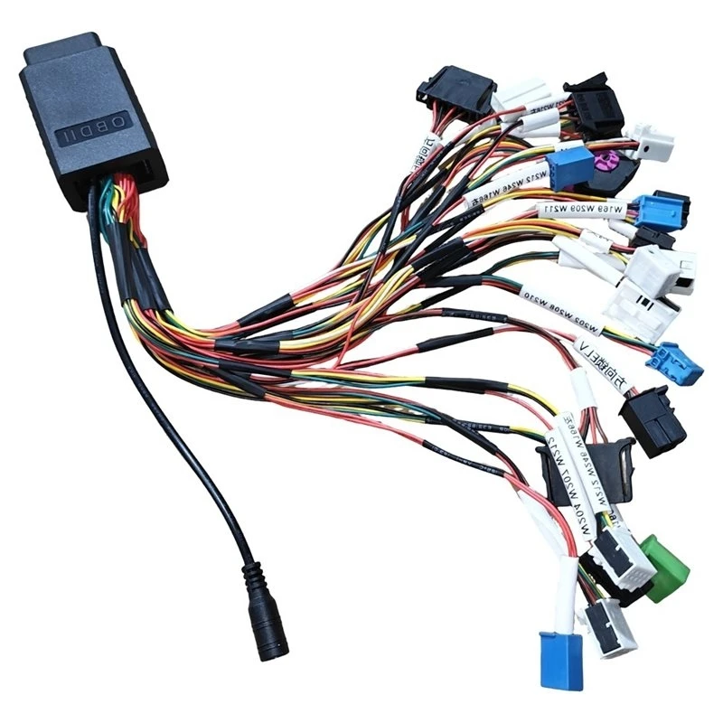 Multifunctional EIS ELV Test Harness Platform Cable For Mercedes Benz W216 W221 W164 W212 W204 OBD Test Bench Wire Cable Fit