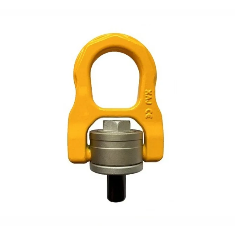 Alloy Steel Swivel Lifting Eye Bolt Powder Coated Rotating Lifting Point Heavy Duty Lifting Rigging Hardware For Mold Workshop
