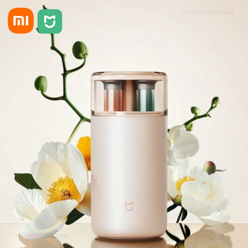 Xiaomi Mijia Car Humidifier Rechargeable Intelligent Mute Light USB Portable Air Fragrance Diffuser For Car Interior Accessories