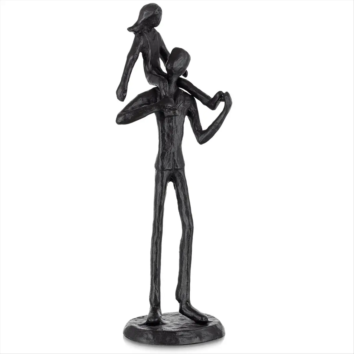 2026 Trend Dad Gifts From Daughter - Dad Daughter Iron Figurine Father Daughter LoveSculpture Decoration for Fathers Day Wedding