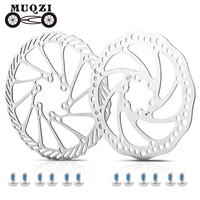 MUQZI 140mm 160mm 180mm Disc Brake Rotor Mountain Road  MTB Bicycle with 6 Bolt Disc Brake Rotor