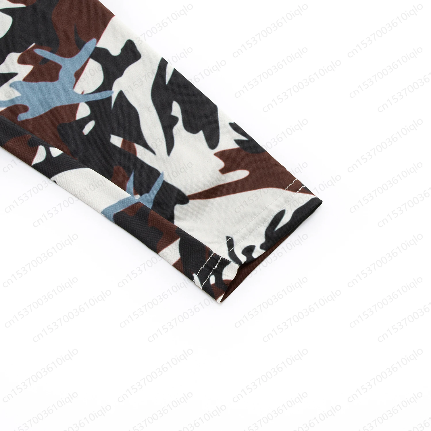 HUK جديد الرجال ملابس الصيد في الهواء الطلق مقنعين قميص الصيد قناع طويل الأكمام الشمس حماية البلوز التجفيف السريع القمم #3