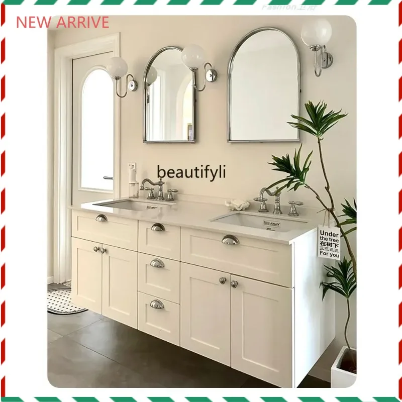 

F356 French toilet washbasin ceramic integrated basin bathroom cabinet washbasin washbasin basin cabinet combination