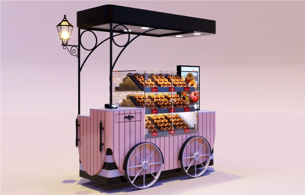 Factory Direct Sale Mobile Food vending carts