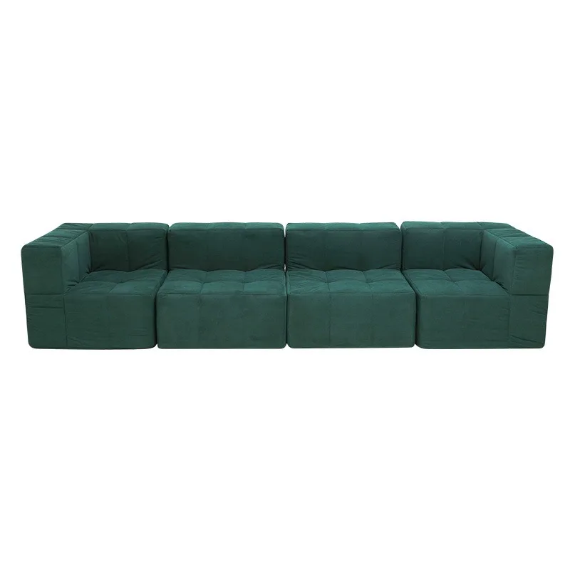 Small Apartment Imperial Consort High-Density Fabric Sofa Sofa Bed Module Frameless Sofa