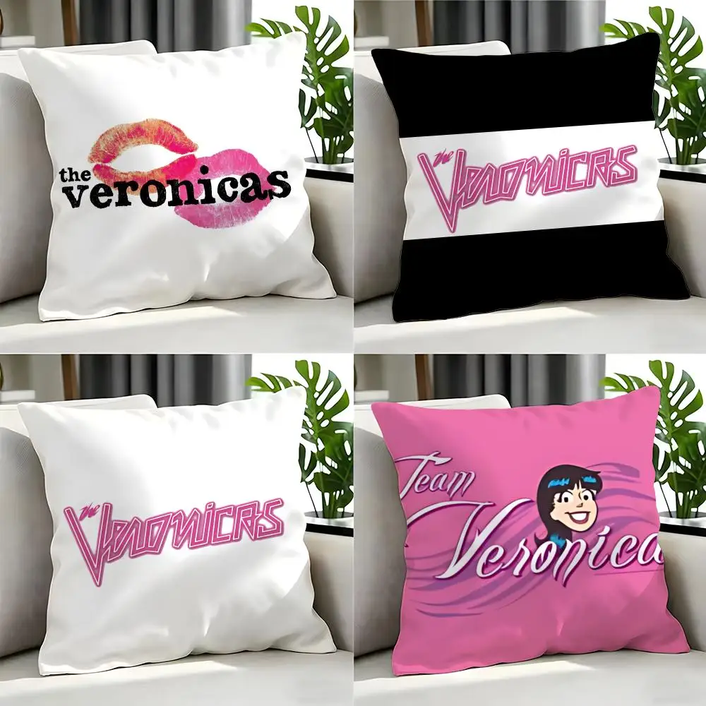 band - The Veronicas Cushion Cover Cushion Cover Set 4Pcs 50x50 45x45 40x40 Pillowcase Decorative Sofa Home Decor