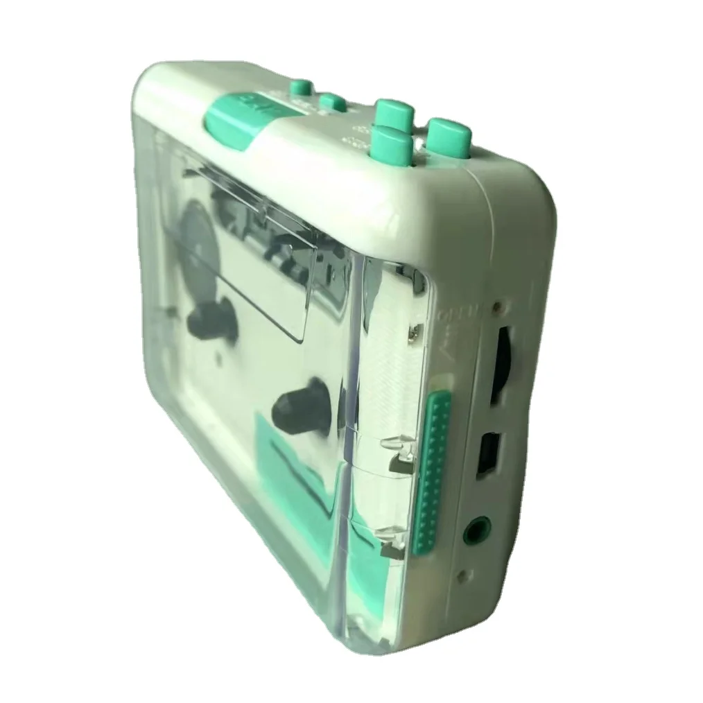 2026 Factory OEM USB Retro Audio Cassette Player Auto Reverse Tape Recorder Player With CD MP3 Converter