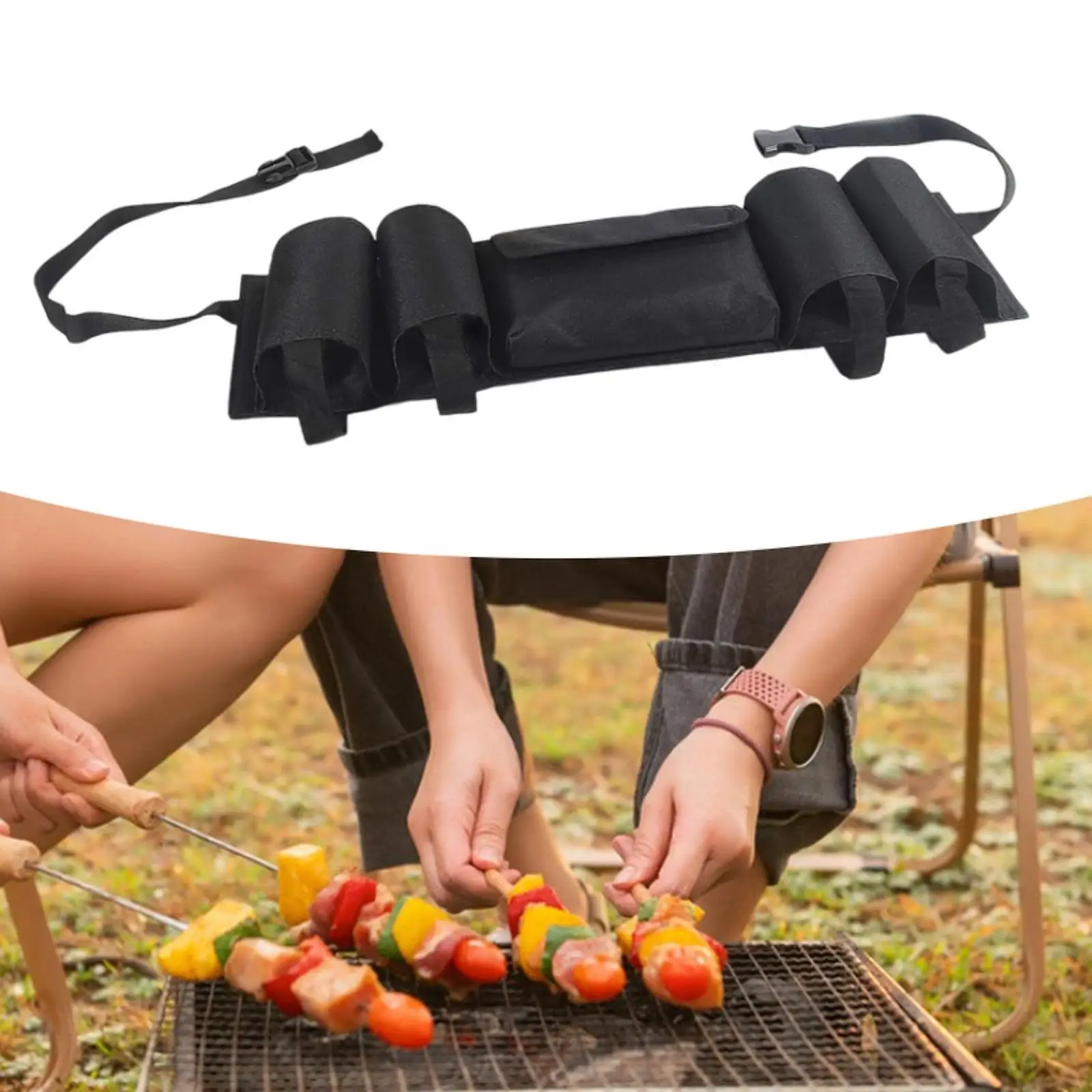 Waist Tools Holder Adjustable Belt Pouch Water Resistant Storage Bag Kit Organizer for Workshop Outdoor Maintenance Work