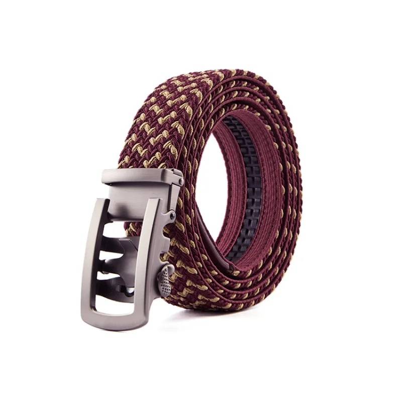 

Men's Braided Ratchet Golf Belt – Adjustable, Stretch Fit – For Casual Wear & Golfing Belt Adjustable No-Hole Belt