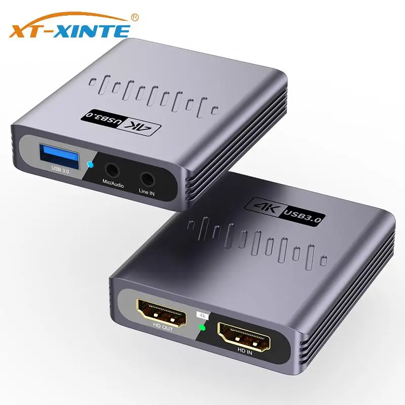 

Карта видеозахвата HDMI-совместимые устройства записи 1080P для камеры Nintendo Switch PS4 OBS, прямая трансляция
