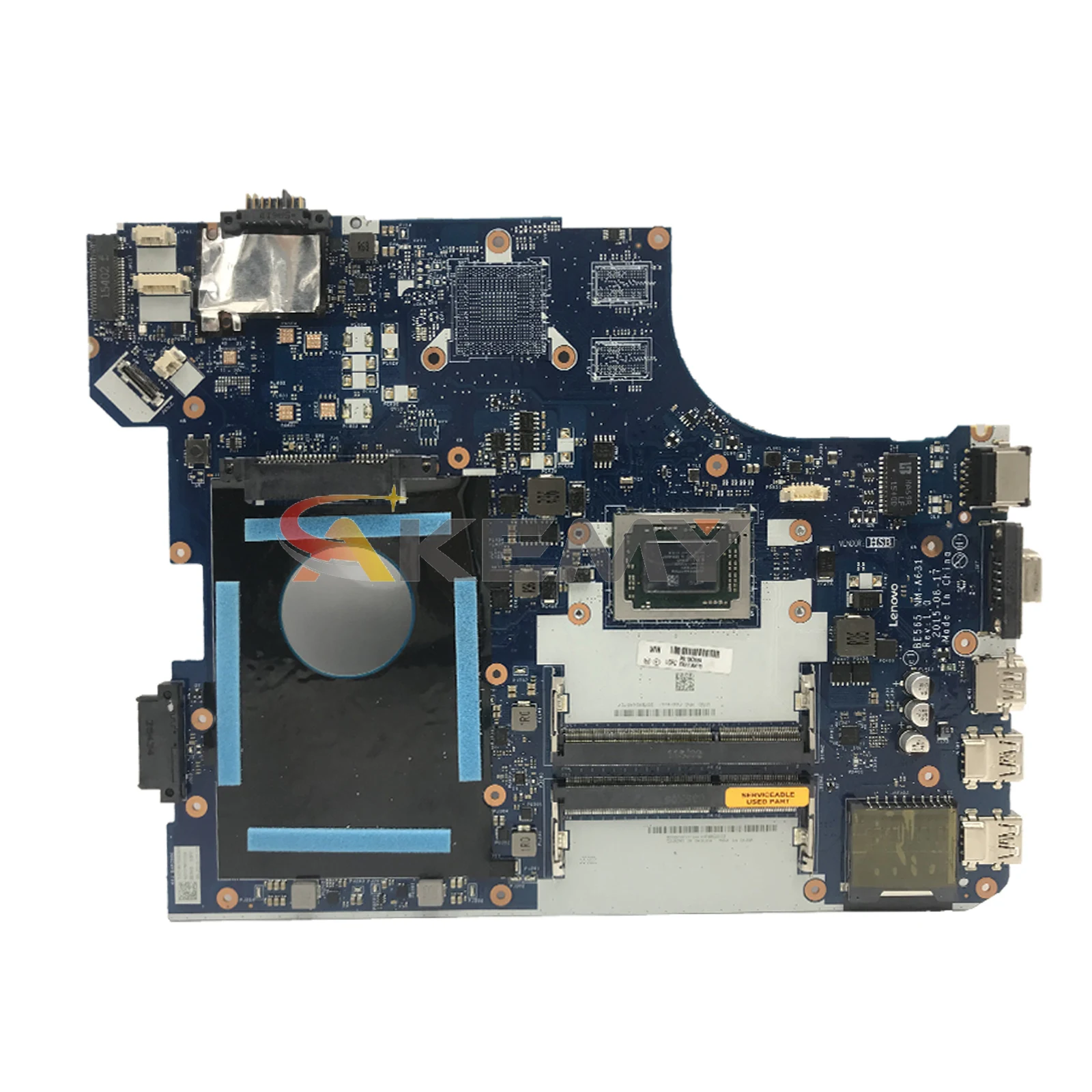 Laptop Motherboard para Lenovo, NM-A631, Notebook Mainboard, ThinkPad E565 CPU, A6-8500, A10-8700P, UMA, 100% testado, OK