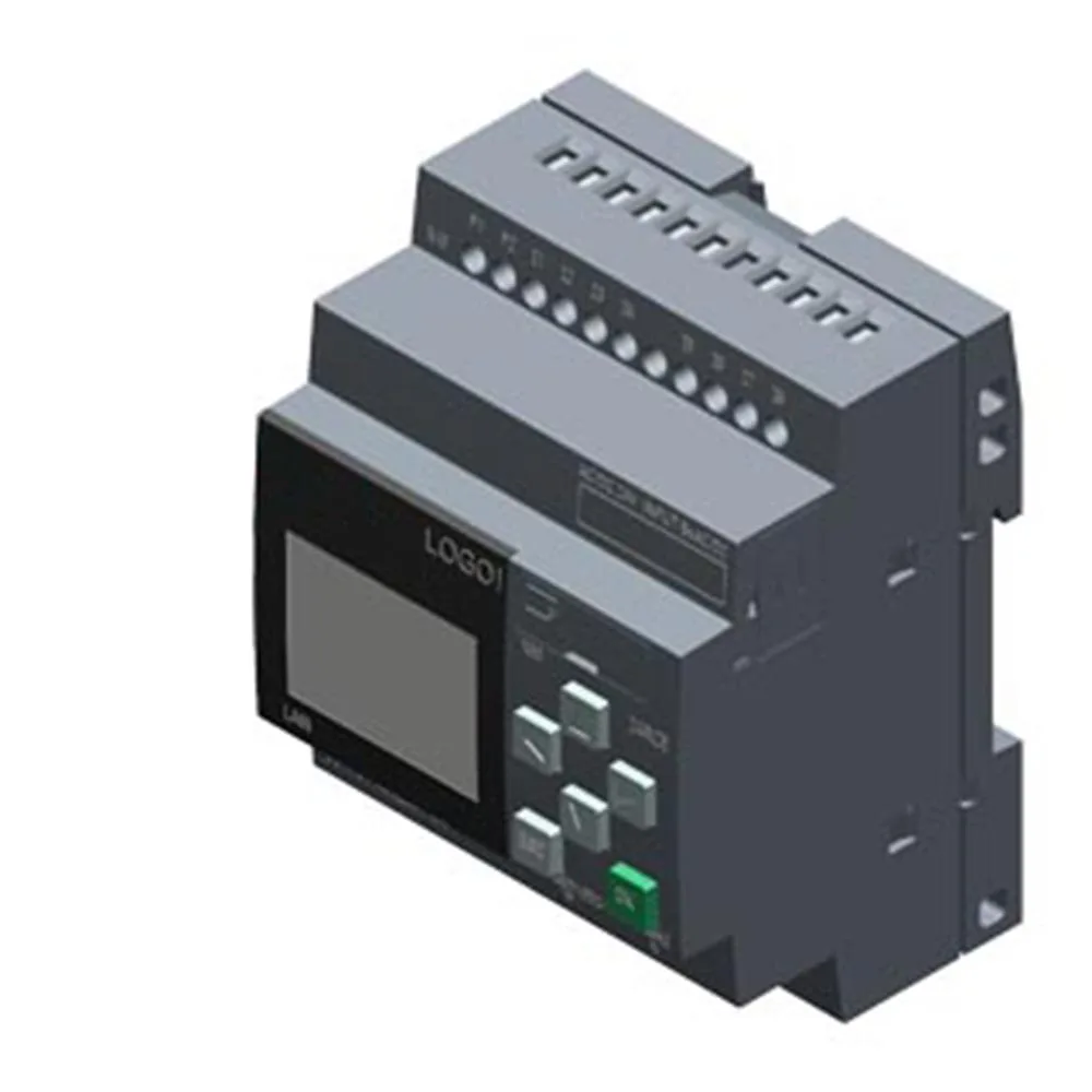 وحدة التحكم الذكية في المصنع 6ED1052-1HB08-0BA2 24V AC/DC 8DI/4DO تصميم قابل للتوسيع مع خادم ويب متكامل وفتحة بطاقة SD
