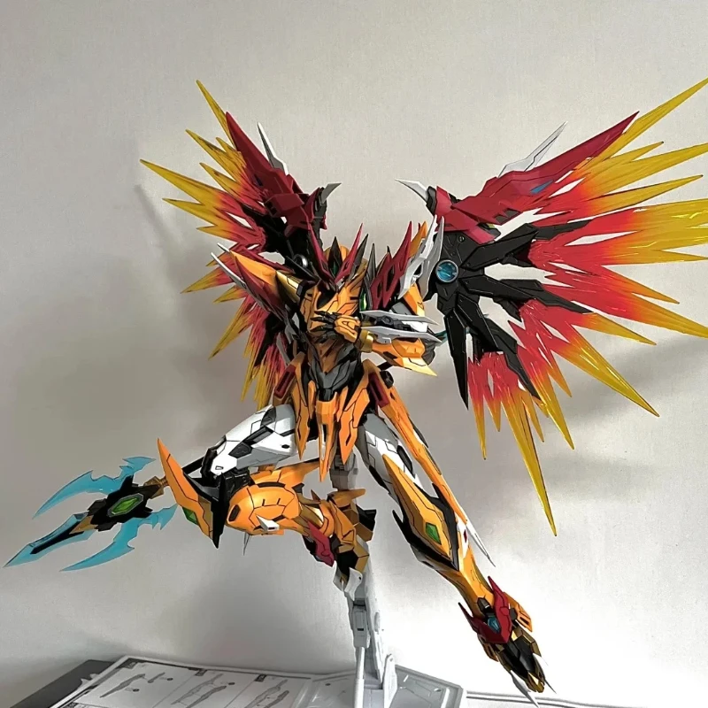 ชุดประกอบโมเดลหุ่นยนต์ MNP-XH01 Bai Qi รุ่น Original Mecha โครงเหล็ก ปีกขยับได้ ของเล่นอนิเมะ ตกแต่งโต๊ะทำงาน ของสะสม ของขวัญ