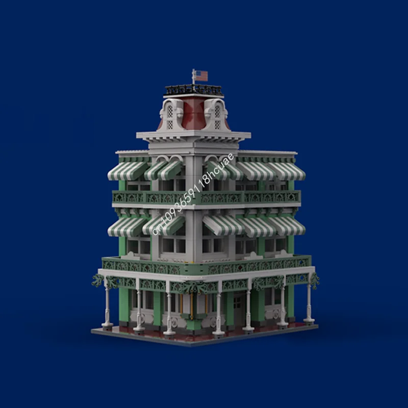 

2372pcs MOC Magic Kingdom Uptown Jewelers Famous fairy tales Model Building blocks Brick DIY Kids Toys Birthday Christmas gifts