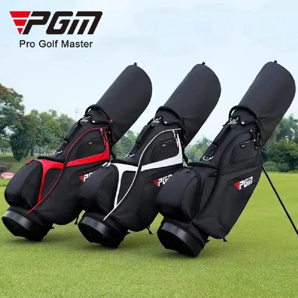 PGM Lightweight Golf Stand Bags,Portable Multifunction Men Women Golf Bracket Ball Bag,Large Capacity 14 Pin Ball Bags QB146