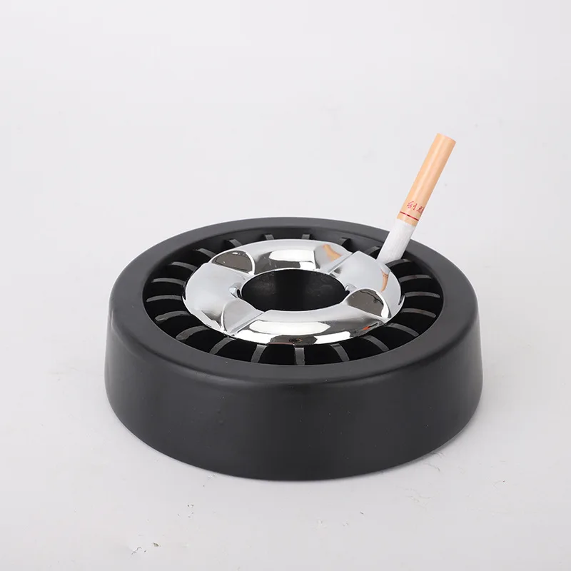 

Creative Office Ashtray Desktop Ashtray with Cigarette Stand Round Ash Tray For Extinguish Smoke
