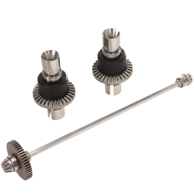 Powder Alloy Differential Gear Central Shaft Set Fit 1/14 14301 14302 14303 14304 1/16 RC Car Upgrade Parts