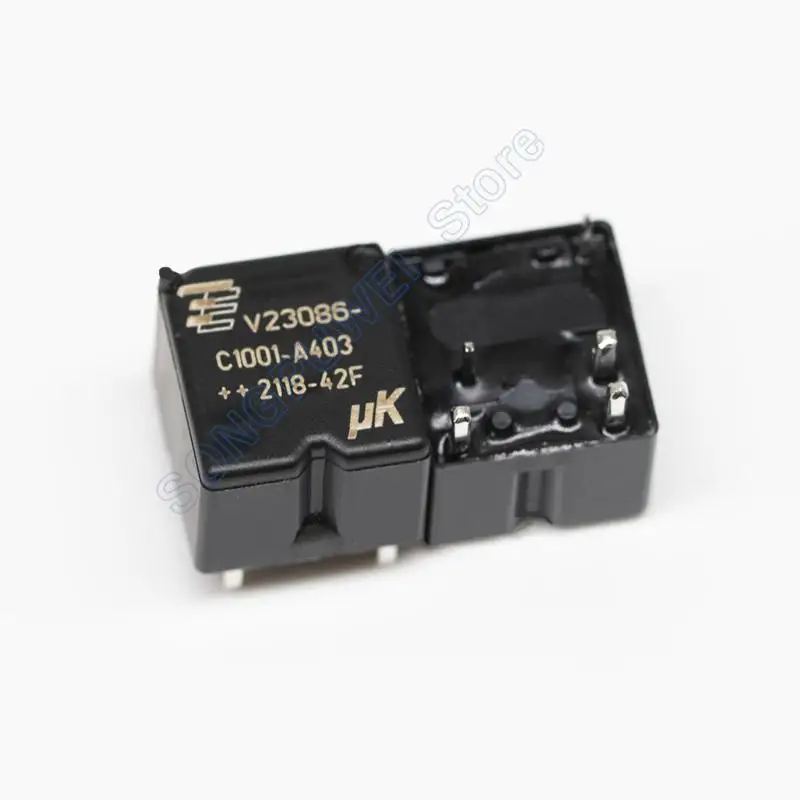 20Pcs/Lot V23086-C1001-A403 Car Relays 30A 5Pin 12VDC  V23086 C1002 A403 A403 A803 A502 X008 For in Foster car 100% Original new