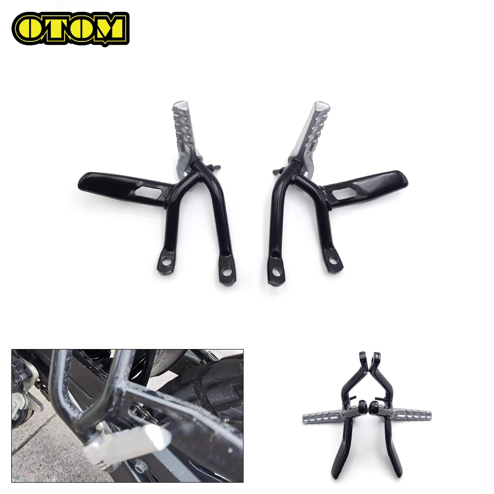 Motorcycle For YAMAHA Footrest Foot Pegs Rear Pedals Assy Tricker XG250 2004-2018 Off-road Pit Dirt Bike Accessories Motocross