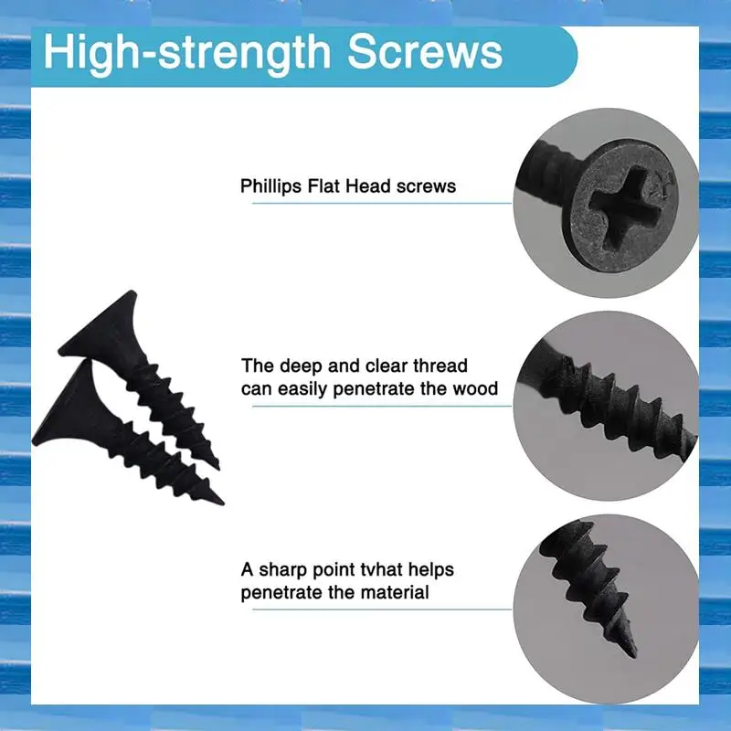 

12 шт. черный монтажный кронштейн, подвесная пряжка, Z-зажимы, настенные монтажные кронштейны изголовья с 48 шт. винтами