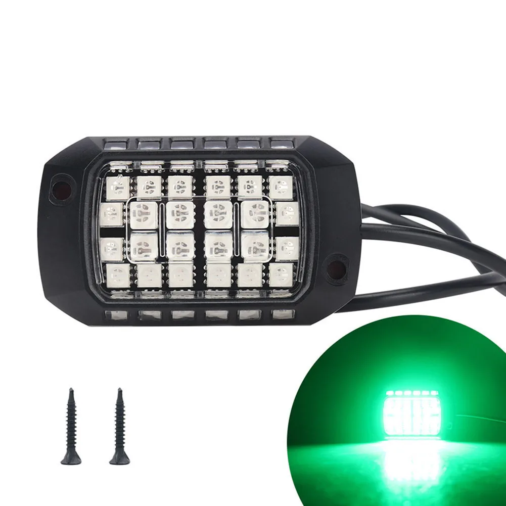 

For Jeeps Automotive LED Lights Perfect For Off-roading Aluminum Housing Black Aluminum Casing Dustproof Housing