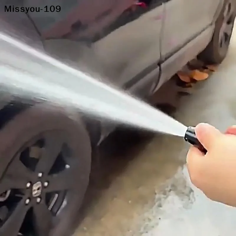 High Pressure Garden Hose Sprayer Adjustable Water Nozzle for Car Wash Camping Shower Yard Watering Home Use