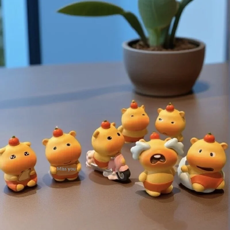 Neue süße Capybara Lulu Blind Box Super süße Mode Dekoration Desktop Ornamente Puppen Büro Buddy Hot Style hochwertige Geschenke