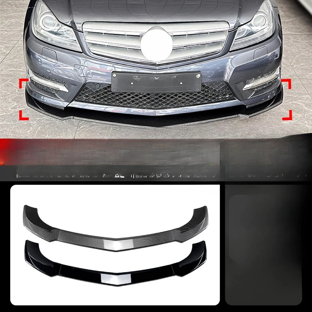 

Подходит для 2011-2014 Mercedes-Benz C-Class W204 S204 AMG, передняя планка, передняя лопата, модификация переднего корпуса для губ