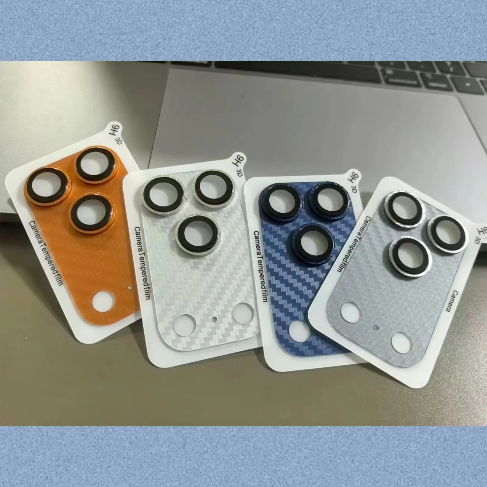 

High Quality Kevlar Carbon Fiber Full Camera Lens Protector Glass Cover for IPhone 17 Pro 17 Pro Max Phone Lens Accessories Case