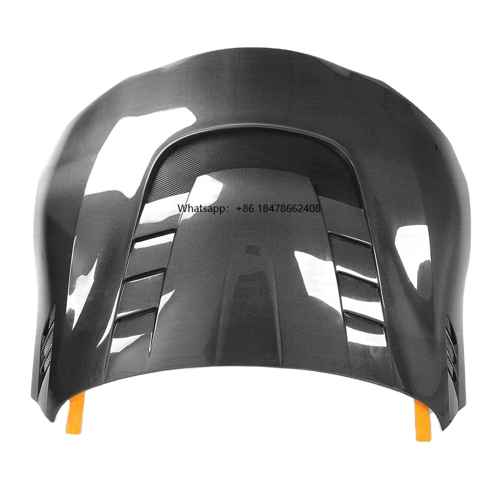 

VRS Style Carbon Fiber Hood Bonnet Engine Cover Cap Performance Auto Parts for Supra A90 A91 Mk5 2019-2023