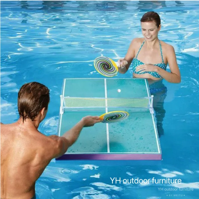 Table tennis table tray polar whale floating table tray pool beach chairs water