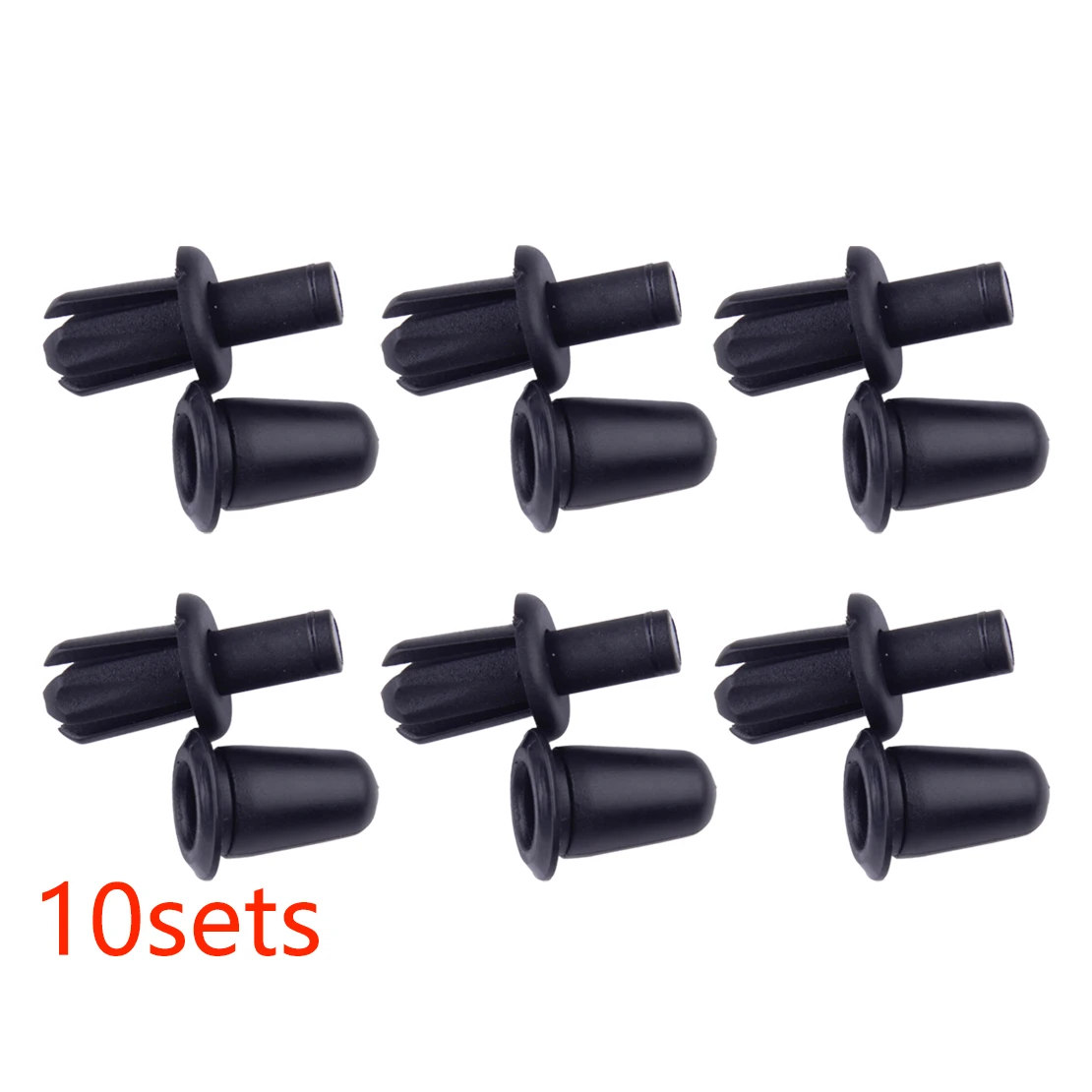 LR002229 LR033144 10 Sets A Pillar Rocker Floor Moulding Retainers Clips Fit for Range Rover 4.2L 4.4L 5.0L Evoque 2.0L