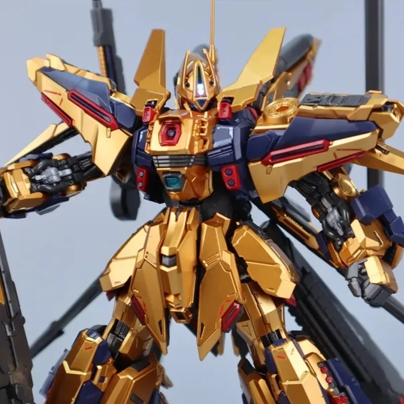 Shenma Model Golden Warrior Montieren Sie bewegliche Spielzeugfigur mit Legierungsskelett Vollpanzerung HYAKUSHIKI-KAI Actionfigur zum Sammeln