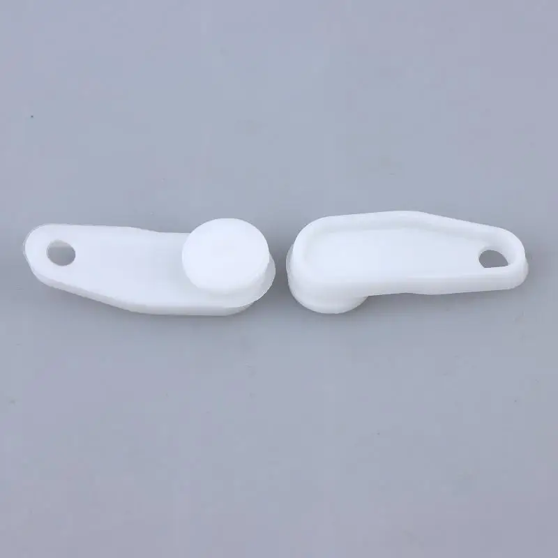 50pcs White Curtain Track Clips Easy To Use Durable Multifunction Curtain Accessories Plastic Curtain Track Hooks Bedroom