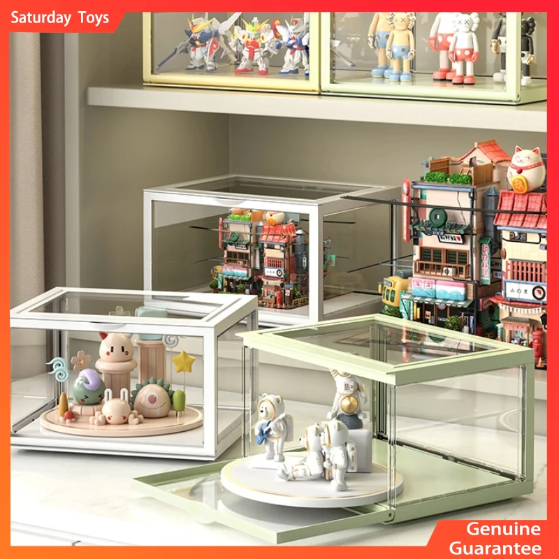 Blind Box Storage Display Rack Action Figure Building Block Doll  Children'S Shoe Box Transparent Acrylic Cabinet Desktop Toy