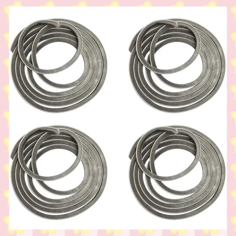 

AB51 4X Sealing Strip,Door Brush Seal, Weather Strip, For Sliding Doors, Windows, Self-Adhesive Insulating Door Seal,5Mx0.9Cm
