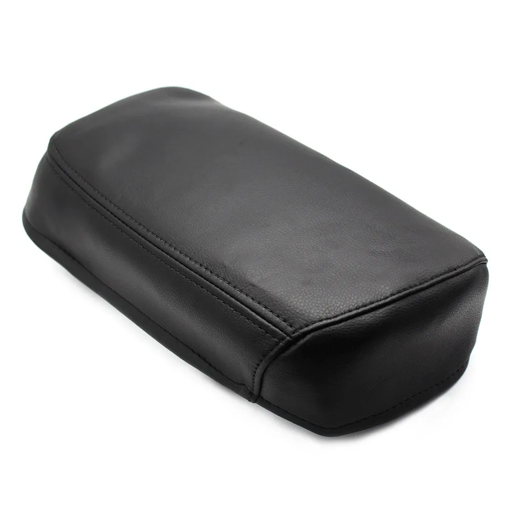Microfiber Leather Armrest Cover For Toyota RAV4 2006 2007 2008 2009 2010 2011 2012 Car Center Control Armrest Box Cover Trim