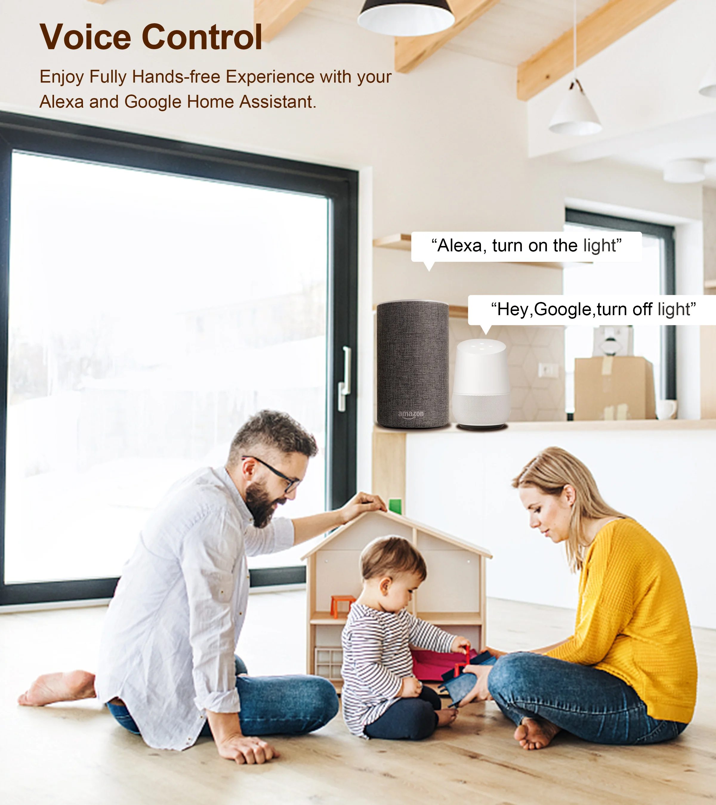 Tuya WiFi Módulo Interruptor de Luz Inteligente, Vida Inteligente, Automação DIY Breaker, Controle 2 Way, Trabalhar com Alexa, Google Home, 1 Gang, 2 Gang, 3 Gang, 4 Gang