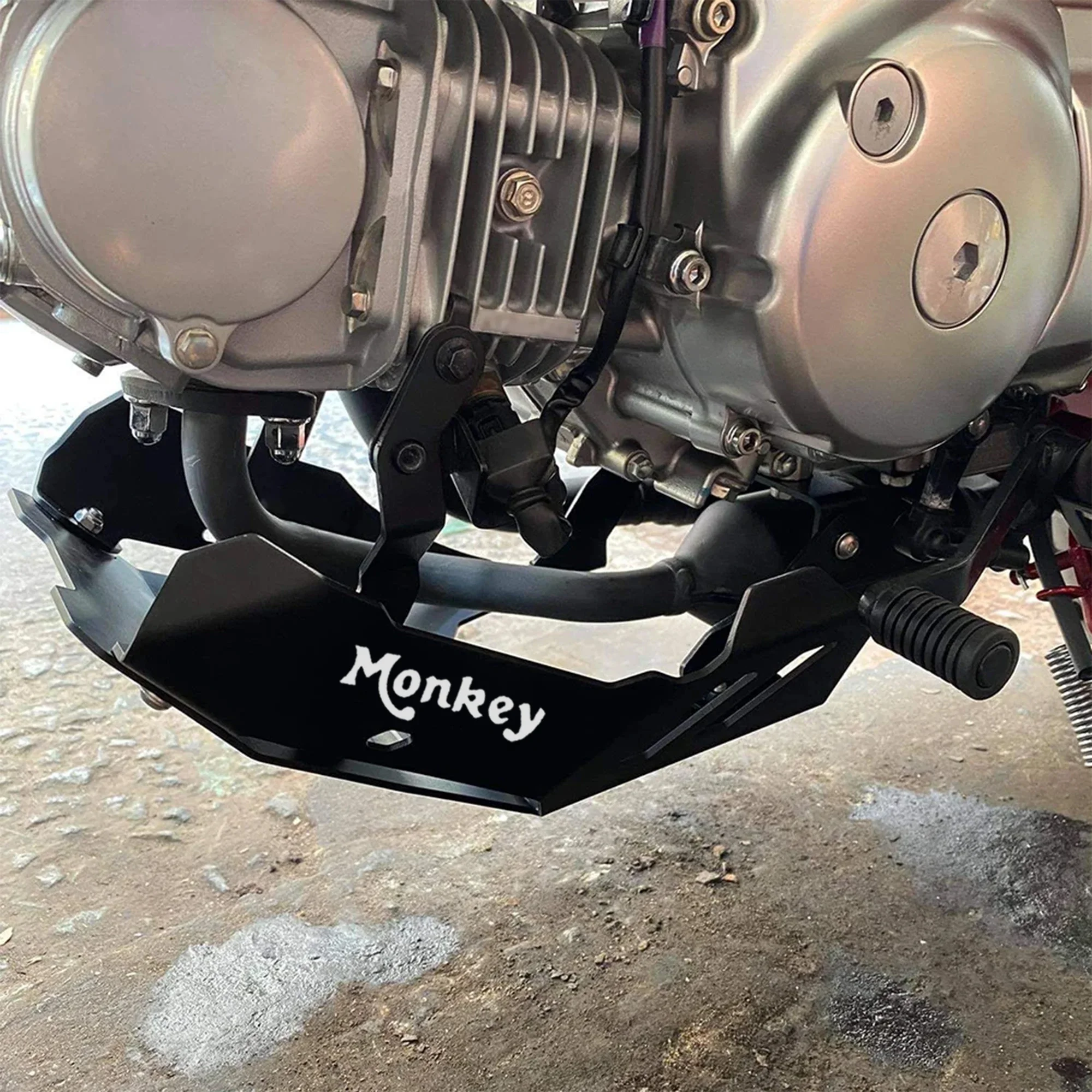 For MONKEY 125 2021-2023 Motorcycle Accessories monkey 125 Engine Chassis Protection cover Guard Bottom Skid Plate