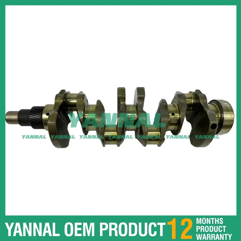 New Crankshaft for Kubota V3300 V3300-DI Engine Bobcat Skid Loader S250